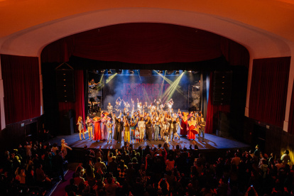 Este musical es famoso en todo el mundo y la familia Terán lo replicó en Quito.