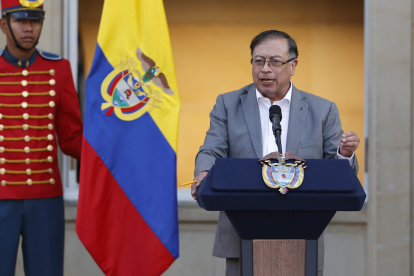 El presidente de Colombia, Gustavo Petro, en una fotografía de archivo.