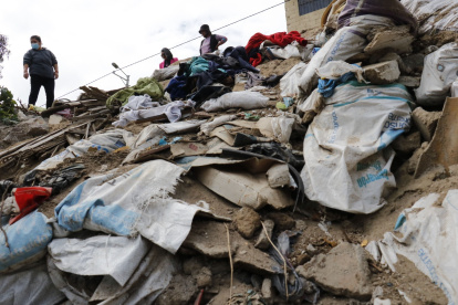 La acumulación de escombros es uno de los problemas.