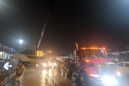 Ha sido escasa la presencia de agentes de la Agencia de Tránsito y Movilidad (ATM).