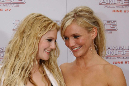Drew Barrymore y Cameron Díaz son amigas desde la adolescencia.