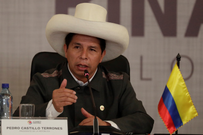 El expresidente de Perú, Pedro Castillo, en una fotografía de archivo.