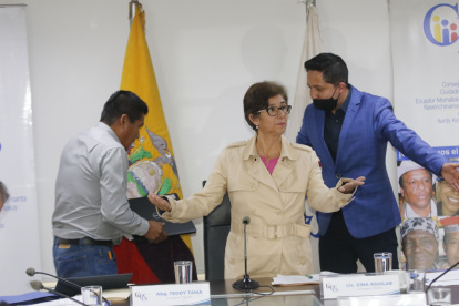 Gina Aguilar está al frente del Consejo de Participación desde el 11 de febrero pasado.