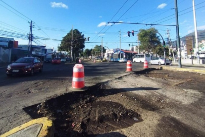 Labor. Habrá excavaciones y conformación de la nueva estructura vial.