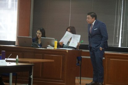 Diligencia. La semana pasada se realizó en la Corte Nacional la formulación de cargos para 37 personas.