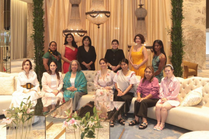 El lugar fue fabulosamente decorado por Julio Tomalá.