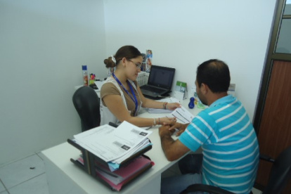 OFICINA DE LA EMPRESA ASEGURADORA.