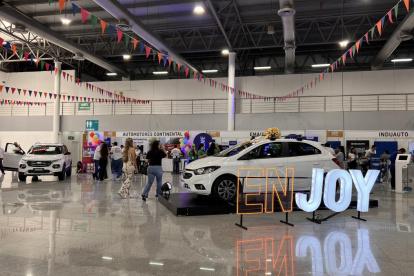 En la feria se sorteará, solo por llenar un formulario y cotizar un Chevolet, un JOY BLACK HB.