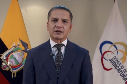 El presidente de la Judicatura, Wilman Terán, respondió a los cuestionamientos en un video.