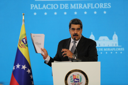 El presidente de Venezuela, Nicolás Maduro.