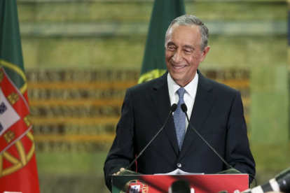 Marcelo Rebelo de Sousa, presidente de Portugal