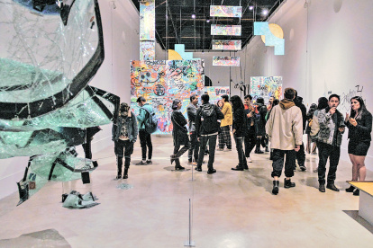 Diez piezas son parte de ‘Después del sueño, defino el daño’.