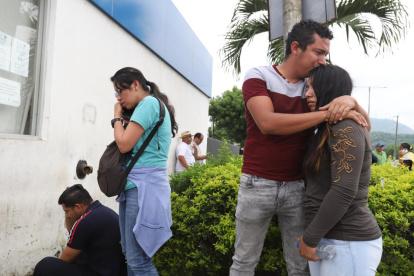 Familiares de la mujer infartada la reconocieron en la morgue. Estaban destrozados.