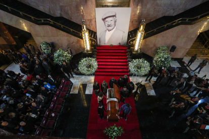 El funeral de Ignacio López Tarso