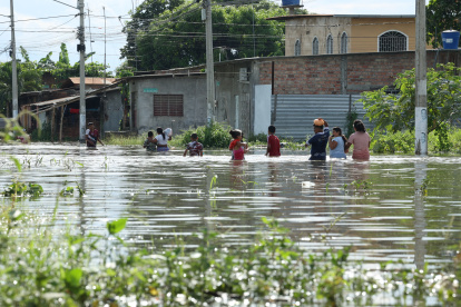 Toma del 12 de marzo en Milagro.