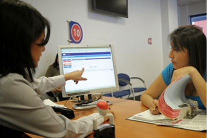 La página web de la entidad ha sufrido intermitencias, impidiendo el trámite de usuarios.