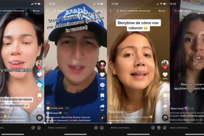 Influencers y personas sin muchos seguidores, cuentan sus anécdotas de robo en esta red social.
