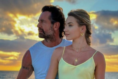 Los tórtolos pasaron momentos idílicos en la popular playa situada en el estado de Jalisco.