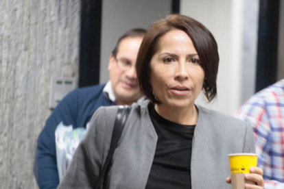 La exfuncionaria apareció en la sede diplomática de Argentina en Caraca Venezuela.