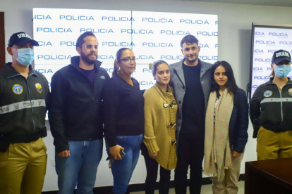 Mauricio Martínez y Vanessa Egas, los desparecidos en Quito, fueron rescatados por la Policía Nacional.