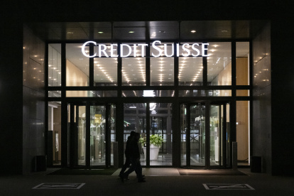 Credit Suisse tuvo una mala jornada este miércoles tras el desplome de sus acciones.