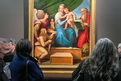 La obra La Virgen del pez es traída de El Prado de Madrid a Nápoles