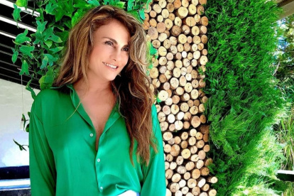 Aura Cristina Geithner luce espléndida a los 56 años de edad.