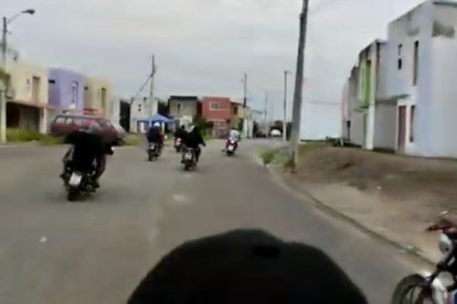 El video habría sido captado el pasado jueves 16 de marzo