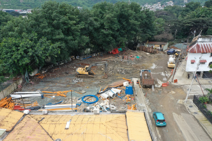 10-03-2023- La casa embrujada se demolió, pero lo que se prometió no llega