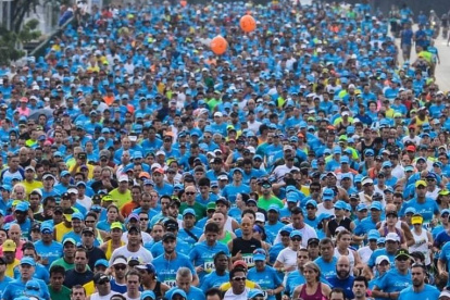 En el 2017 fue la última vez que se realizó la prueba en la capital venezolana.