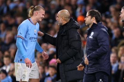 Haaland sigue haciendo "grande" el paso de Guardiola en los Citizens.