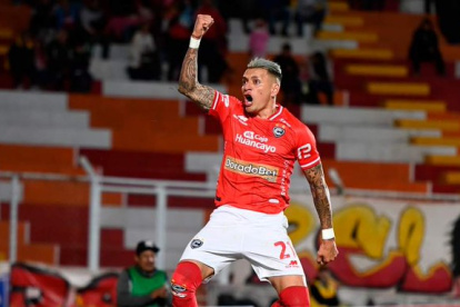 Carlos Garcés suma ya cuatro goles con el Cienciano en el fútbol peruano.