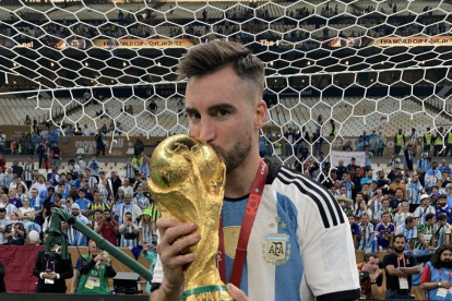 Nicolás Tagliafico integró la selección argentina campeona del mundo.
