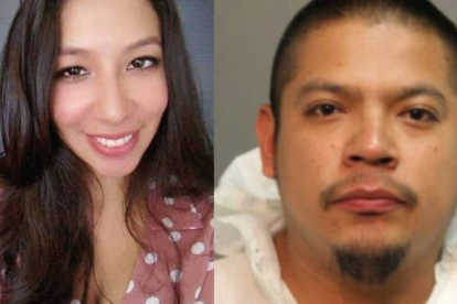 Samantha Maldonado, la víctima  y Alejandro Arellano, supuesto agresor