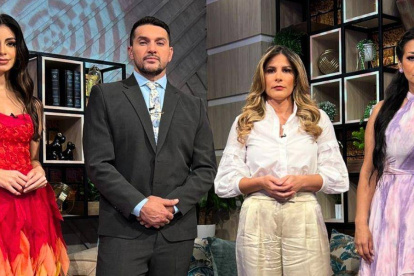 Virginia Limongi, José Urrutia, Gaby Díaz y Dora West.