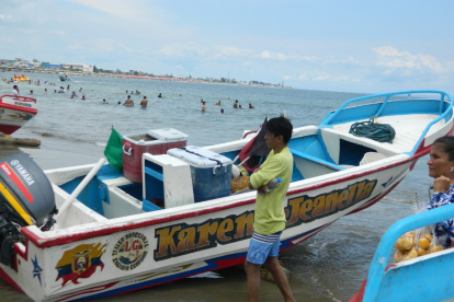 La embarcación de las víctimas fue encontrada en la orilla.