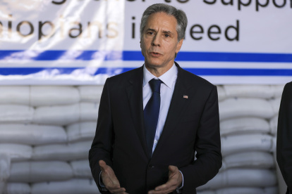 Fotografía de archivo del secretario de Estado, Antony Blinken.