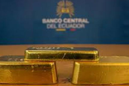 El Banco Central ha comprado oro a pequeños artesanos.