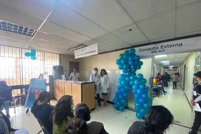 Campaña. En el Servicio de Ginecología del Hospital Enrique Garcés se hacen las pruebas médicas desde el 22 hasta el 24 de marzo.