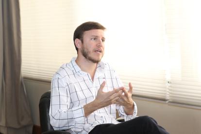 El consejero electo Verduga reconoce su admiración por el expresidente Rafael Correa.