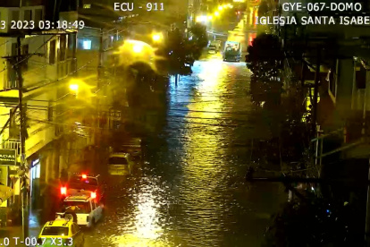 Situación. El reporte de la entidad señala, por ahora cuatro sectores anegados.