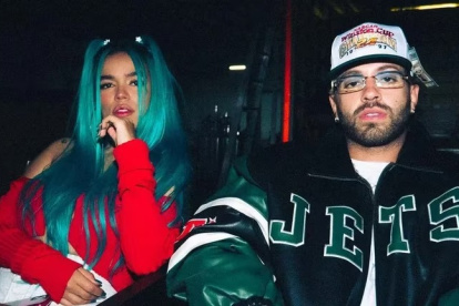Karol G y Feid en su primera colaboración llamada ‘FRIKI’.