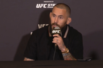 En la rueda de prensa de la UFC - Chito Vera vs Sandhagen desde San Antonio, Texas.