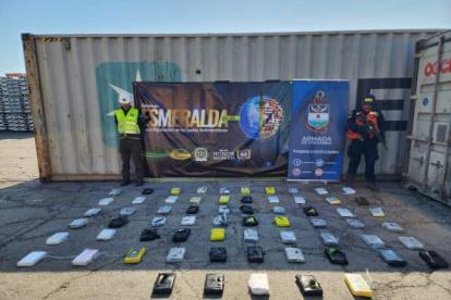 La droga logró ser retenida antes de que llegue a su destino.