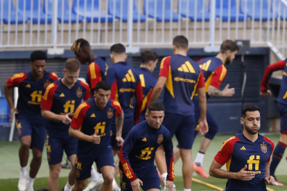 seleccion españa entrenamiento