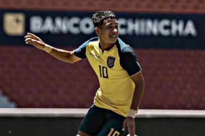 Kendry Páez, de 15 años, es uno de los jugadores ecuatorianos con mayor proyección internacional.