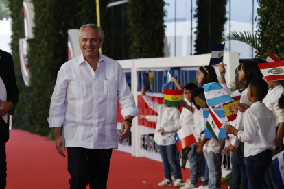 El presidente de Argentina, Alberto Fernández, en una imagen de archivo.