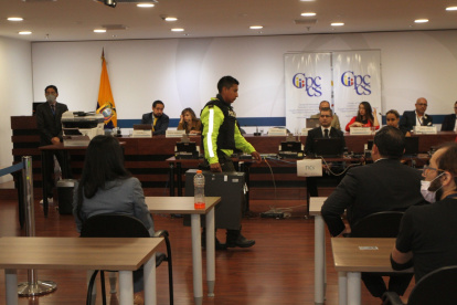 Proceso. Los postulantes al cargo público rindieron un examen escrito.