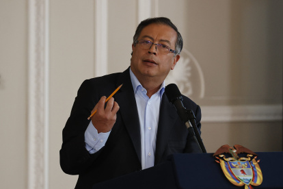 El presidente de Colombia, Gustavo Petro, en una fotografía de archivo.
