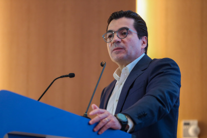 Ejecutivo.- El vicepresidente y director general de BBVA México, Eduardo Osuna.